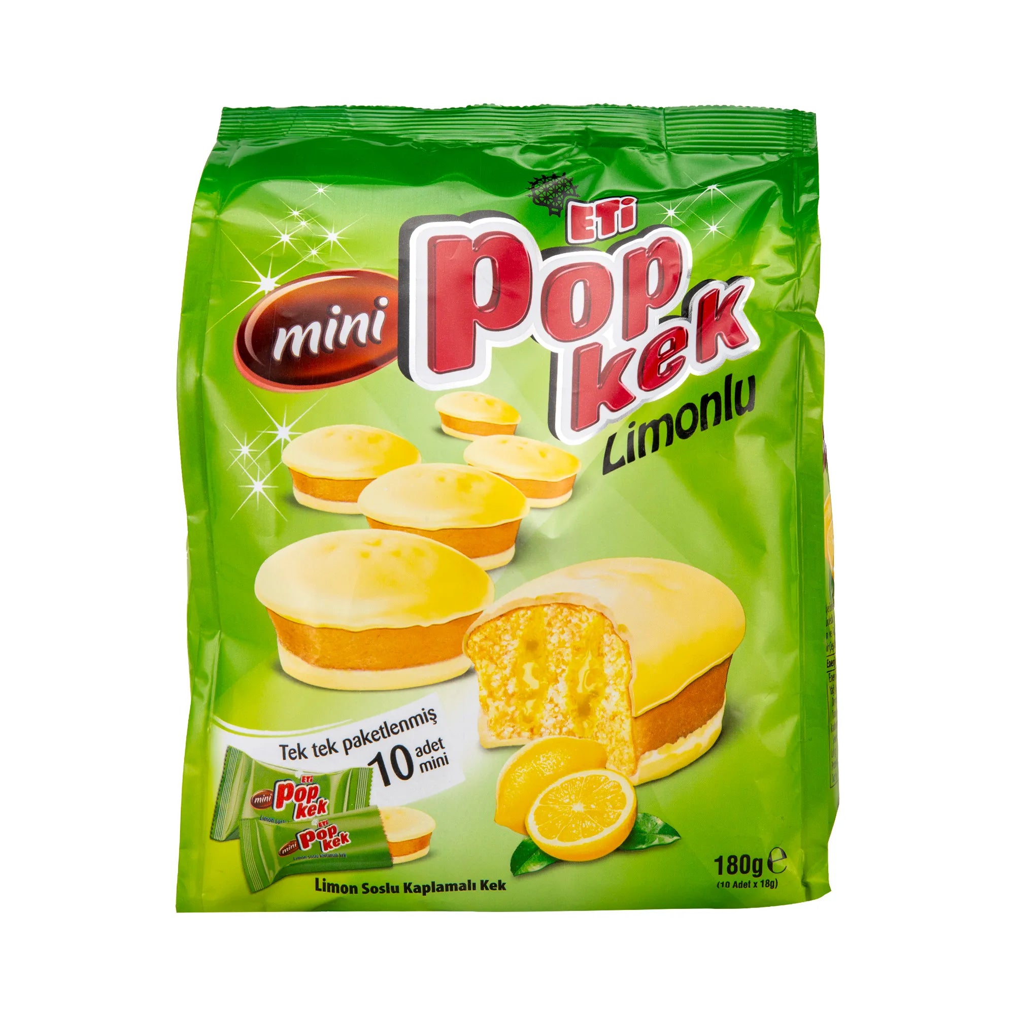 POP KEK 10LU LİMONLU