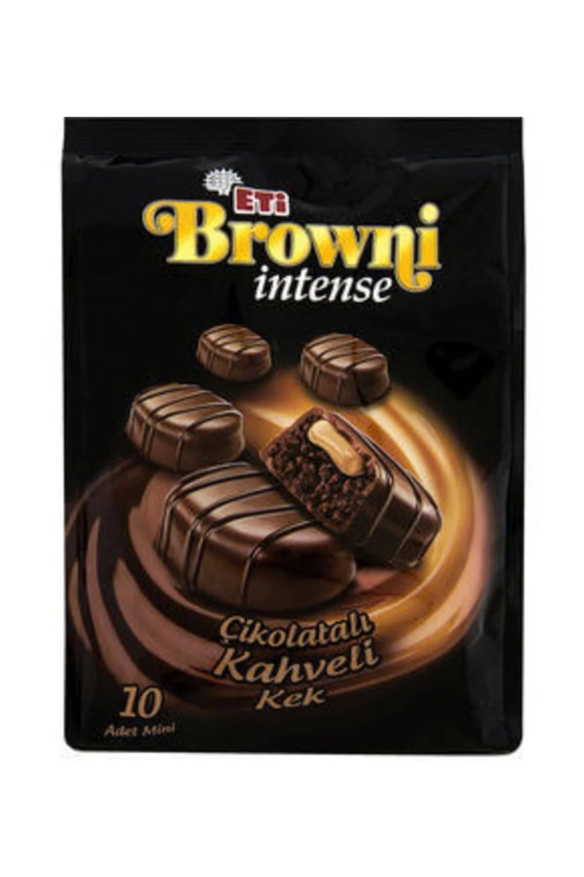 BROWNİ ÇİKOLATALI KAHVELİ 10LU