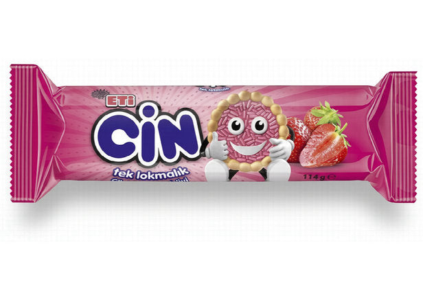 ETİ CİN ÇİLEK SOSLU
