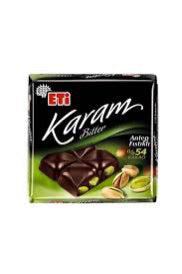 ETİ KARAM  BİTTER ÇİKOLATA %54FISTIKLI