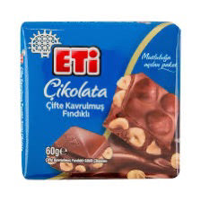 ETİ ÇİFTE KAVRULMUŞ FINDIKLI ÇİKOLATA