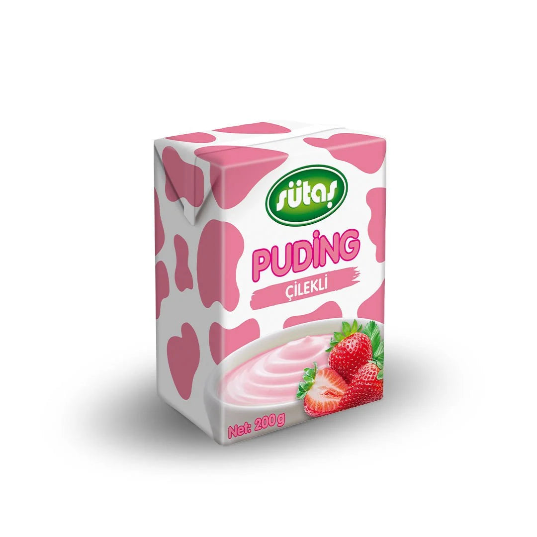 Sütaş Çilek Puding