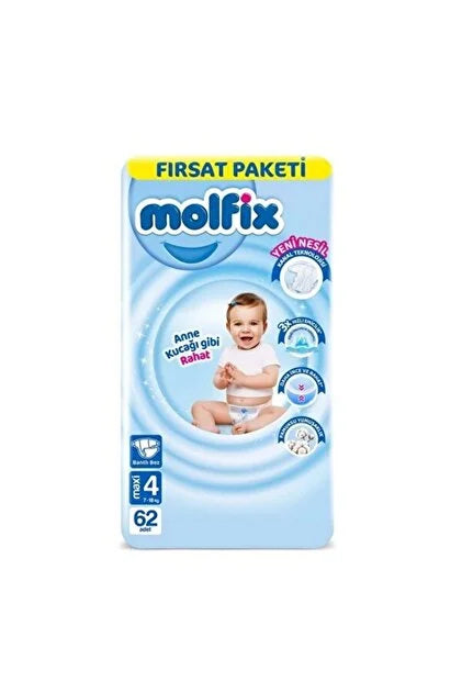 Molfix Maxi 4 Numara 62 adet