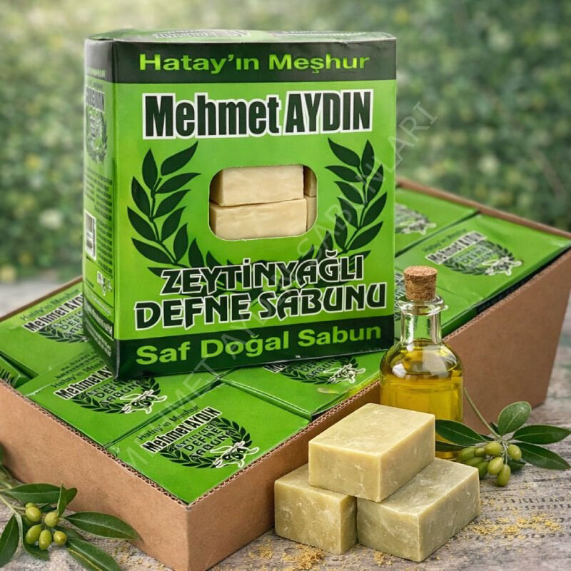 Mehmet aydın zeytinyağlı defne sabun