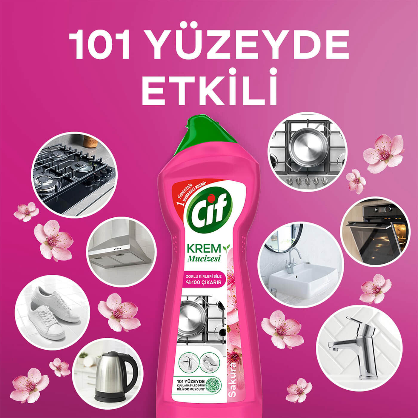 Cif krem Sakura Etkisi 750 ml