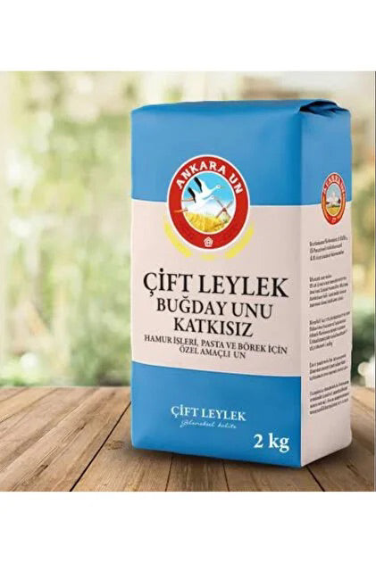 Çiftleylek Buğday Unu Katkısız 2kg
