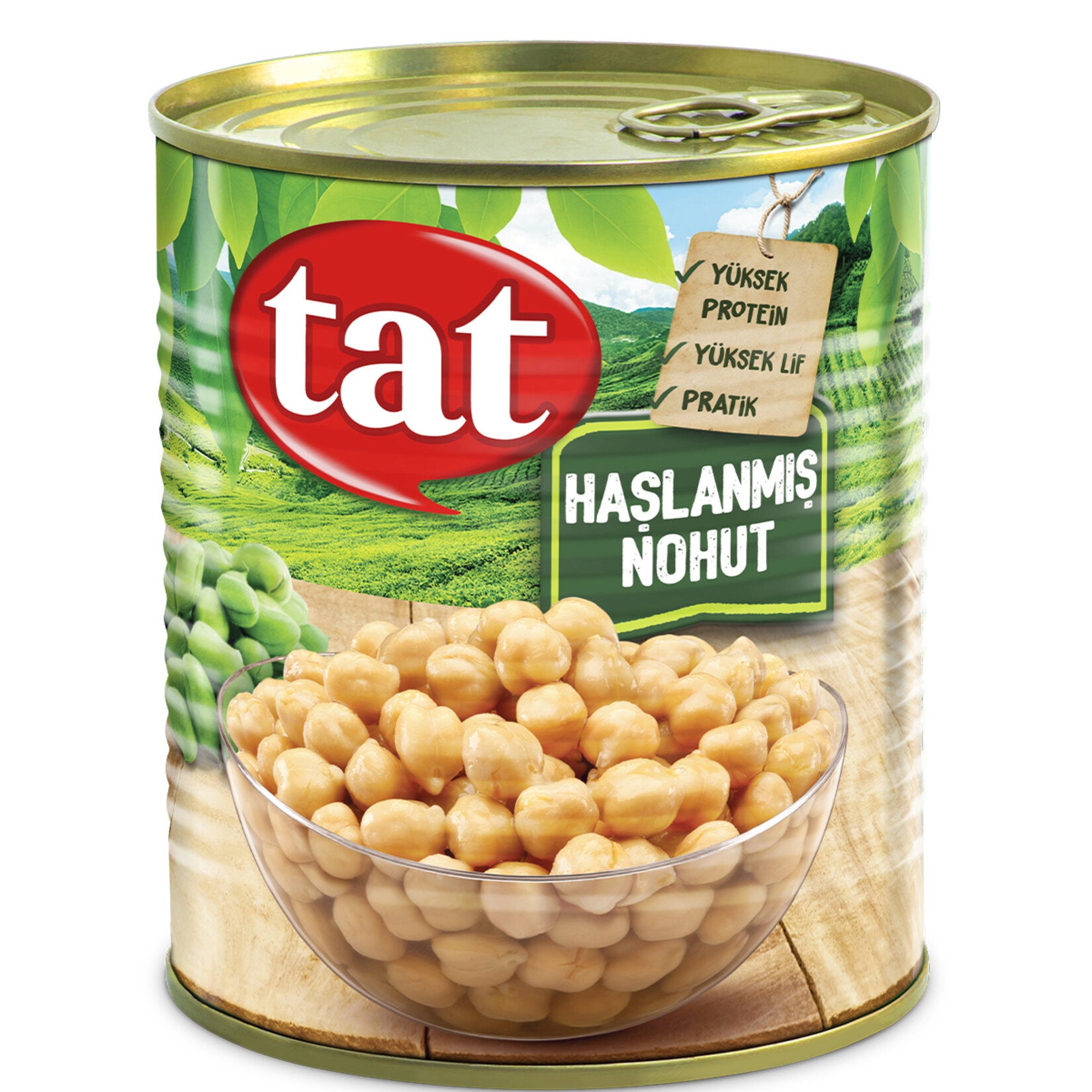 Tat Haşlanmış Nohut 800g