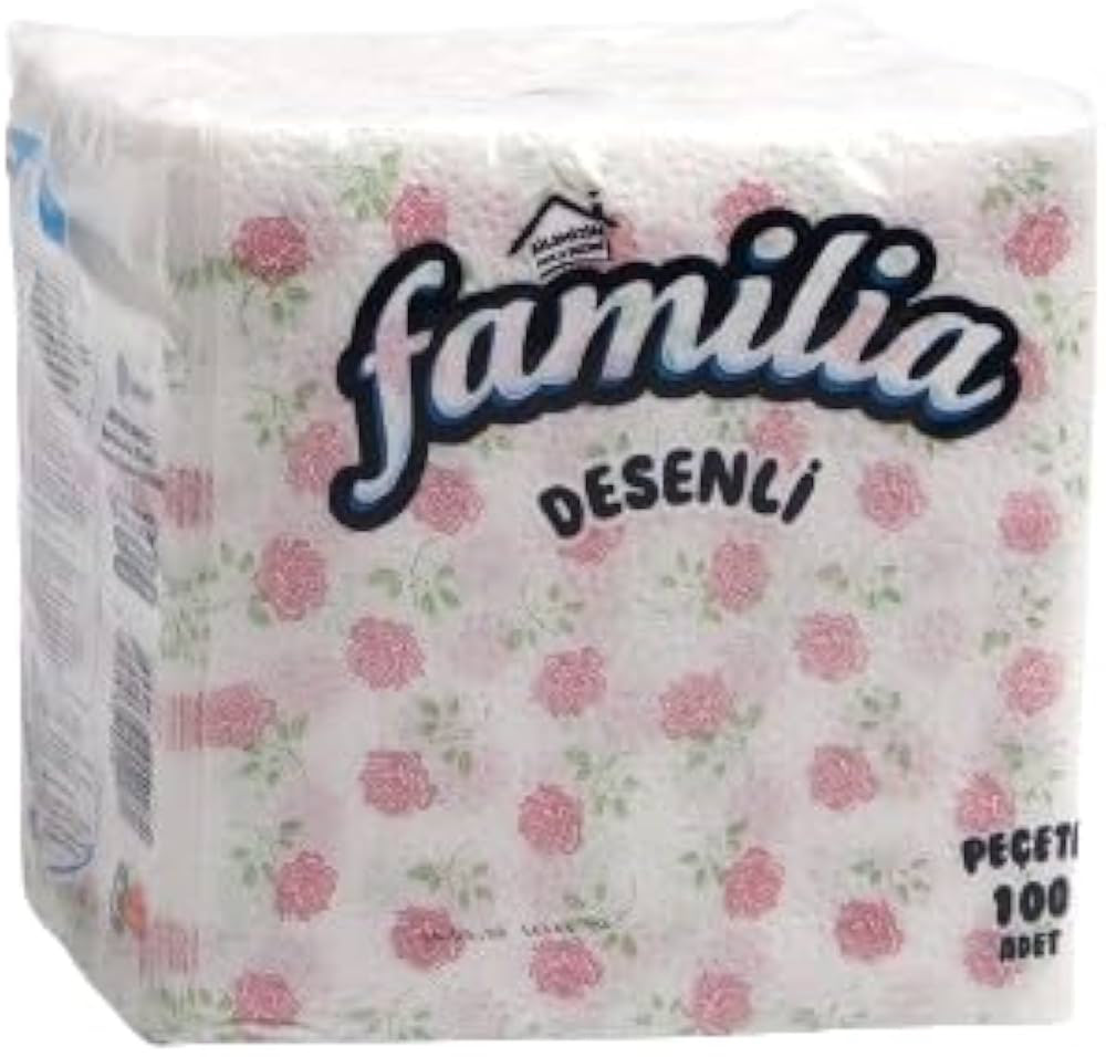 Familia Desenli Servis Peçete