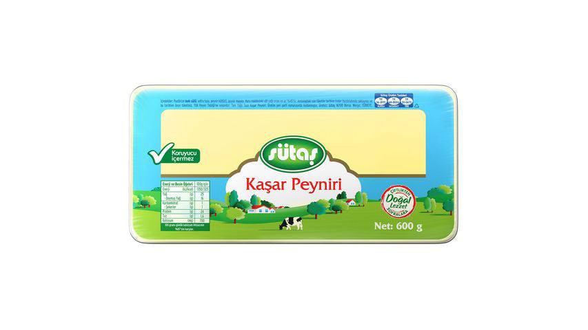 Sütaş Kaşar Peyniri 600g