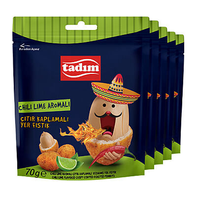 Tadım Chılı Lıme Aromalı Yer Fıstık 70g
