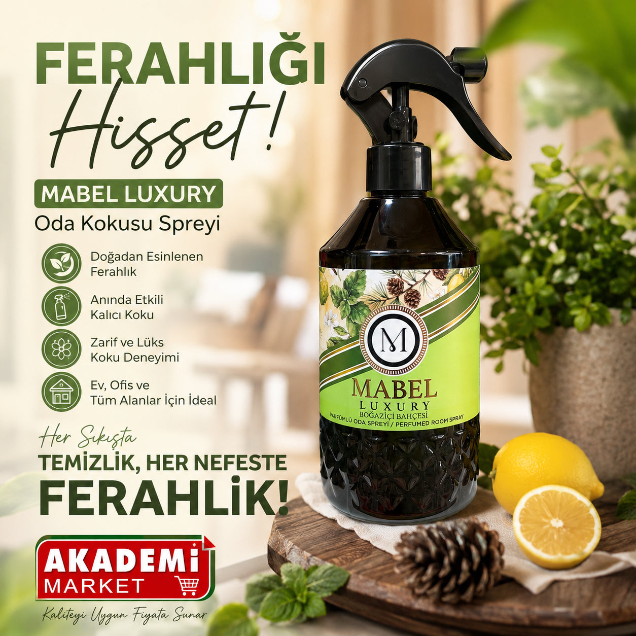 Mabel Luxury Oda Kokusu Boğaziçi Bahçesi