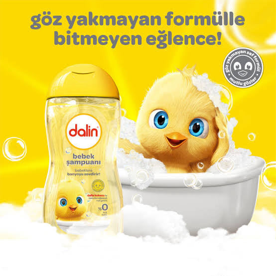 Dalin 200ml bebek şampuanı