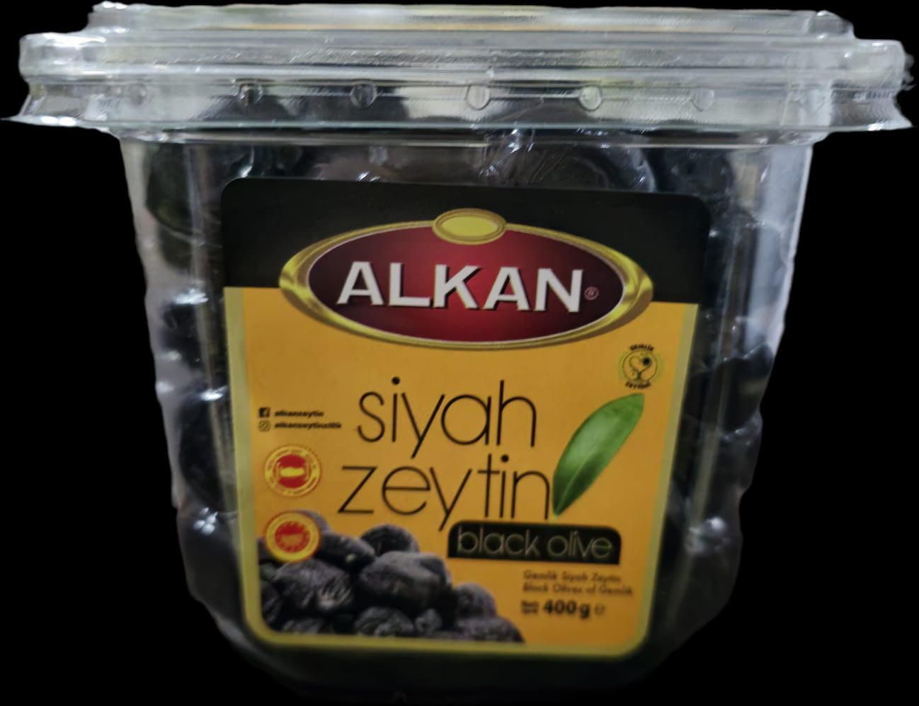 Alkan Siyah Zeytin 400gr
