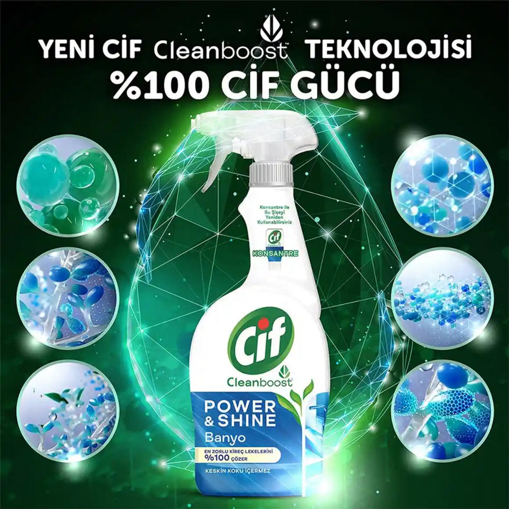 Cif Power&Shıne Banyo