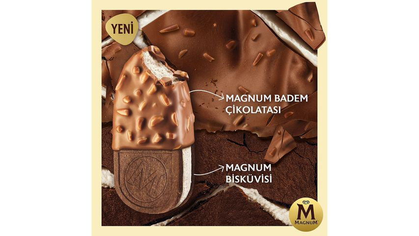 Magnum Sandwıch Badem