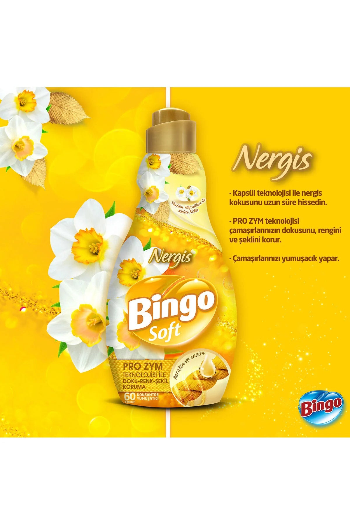Bingo Soft Nergis Etkisi Yumuşatıcı