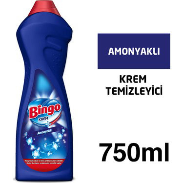 Bingo Amonyaklı Krem Temizleyici