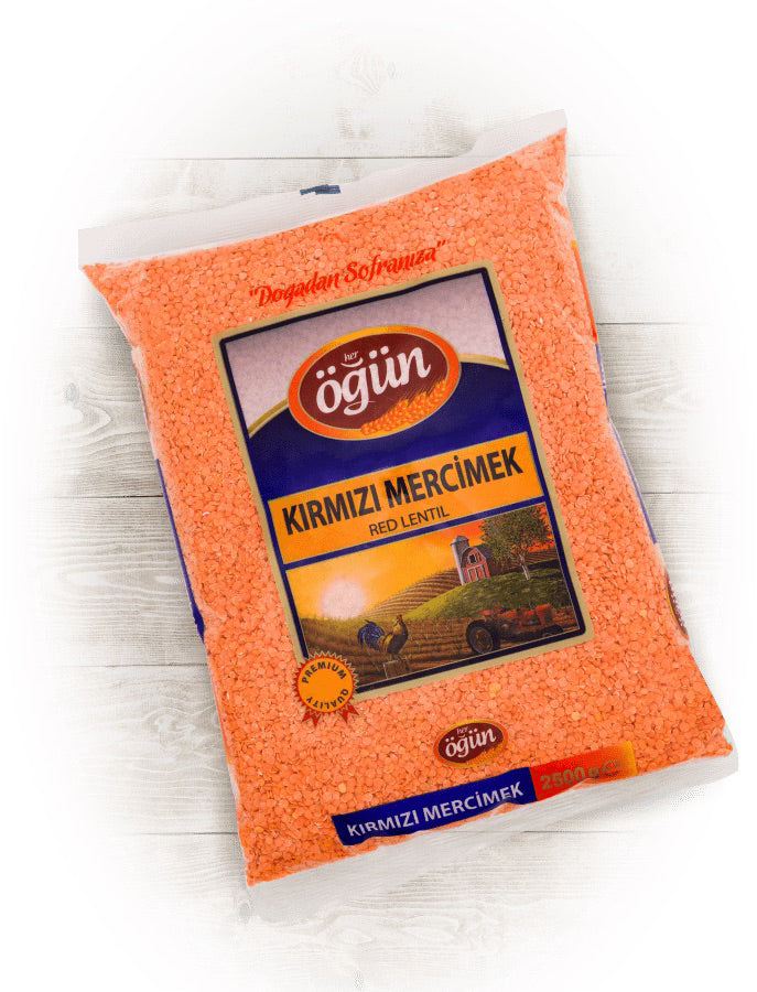 Öğün Kırmızı Mercimek 2.5