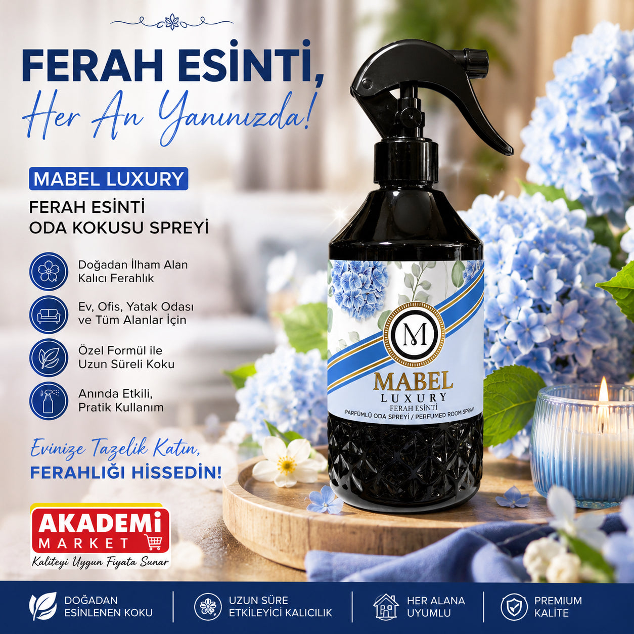 Mabel Luxury Oda Kokusu Fresh Esinti