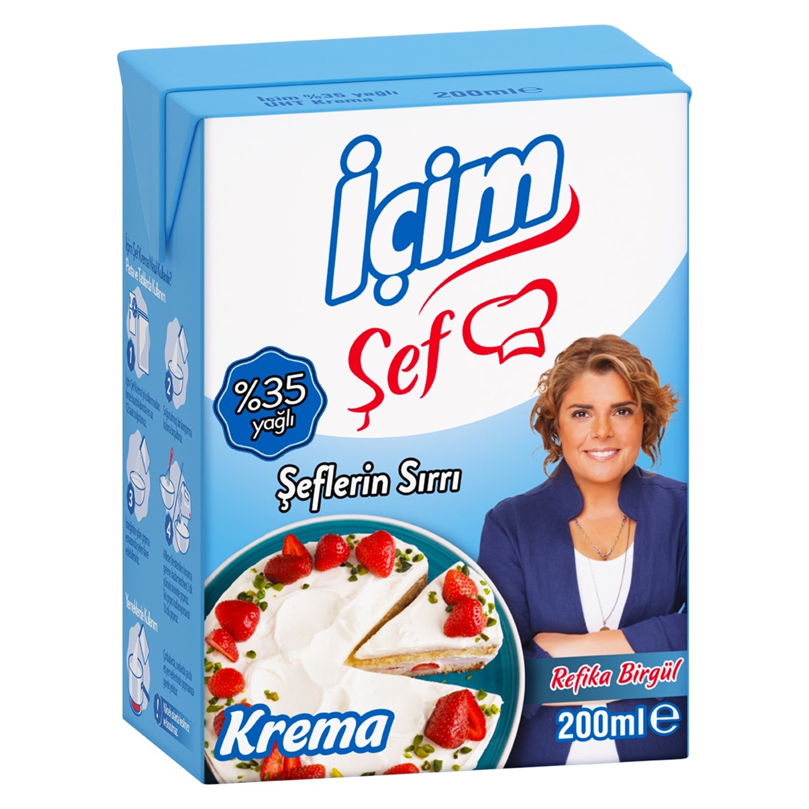 İçim Şef Krema Tatlılar İçin