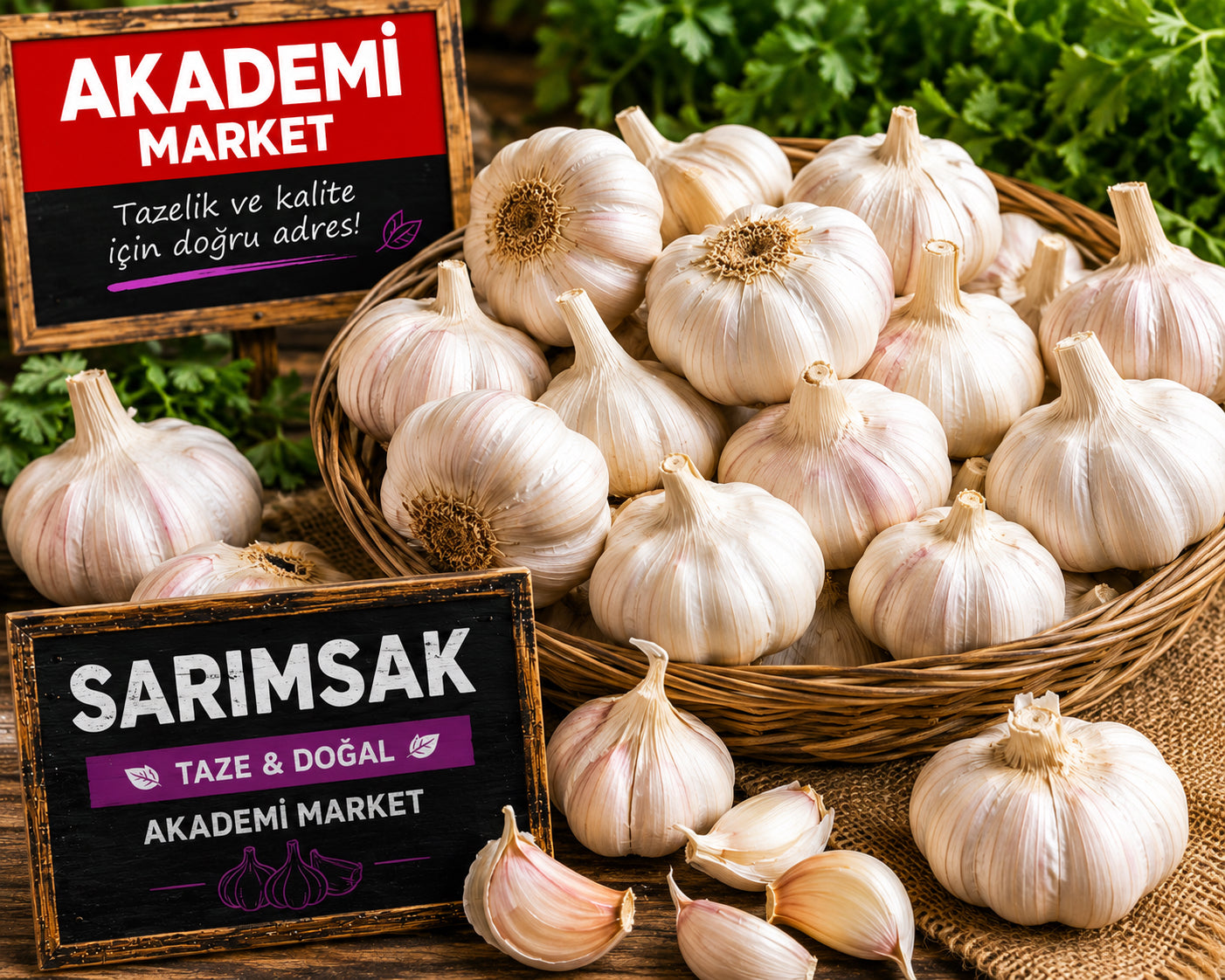 Sarımsak 5 li paket adet
