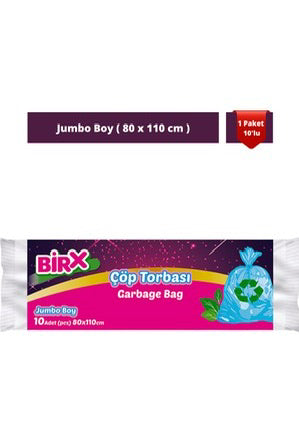Birx Çöp Torbası Jumbo Boy