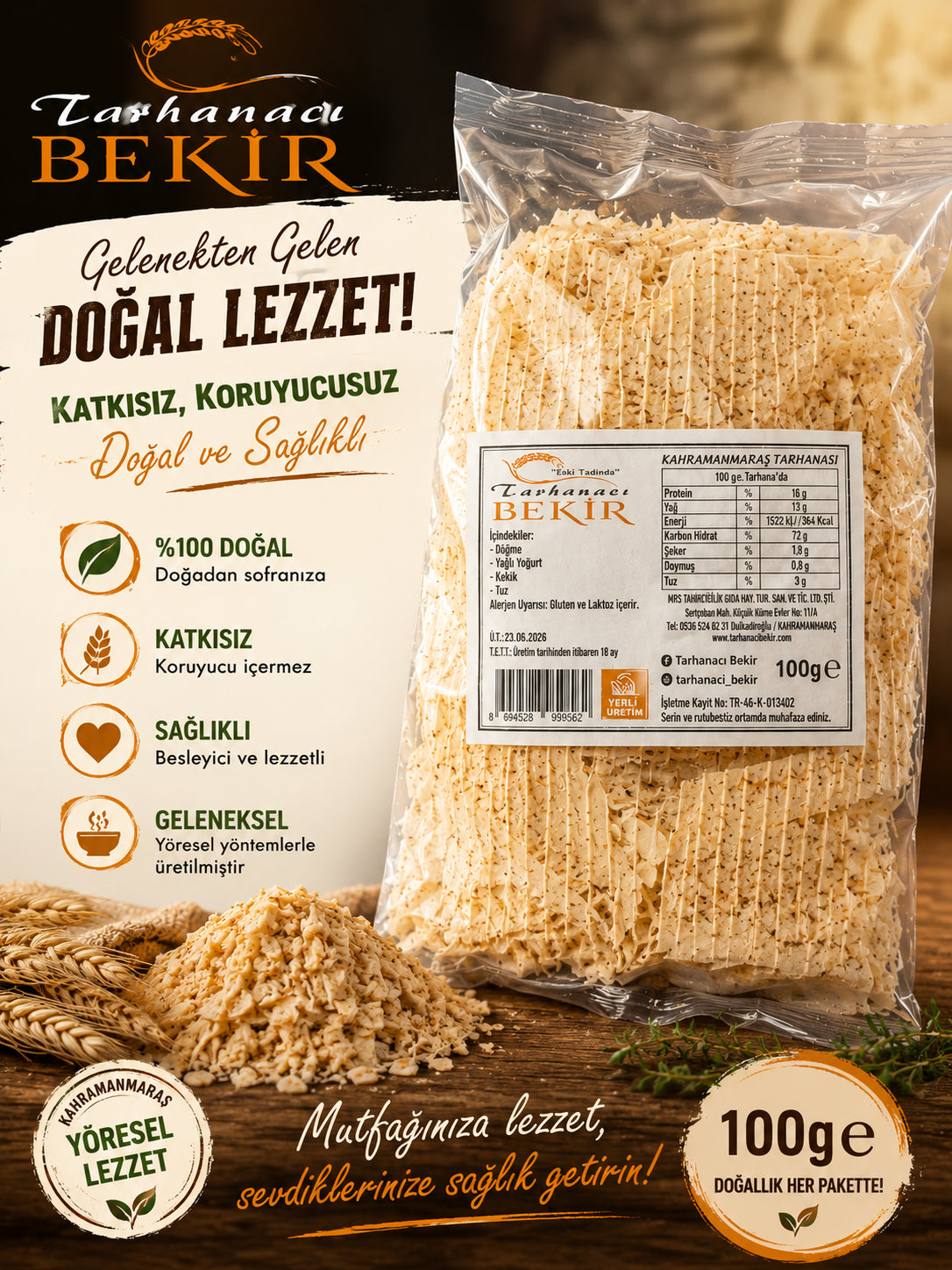 Tarhanacı Bekir 100gr