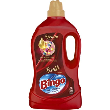 Bingo Renkli 3 L Sıvı Deterjan