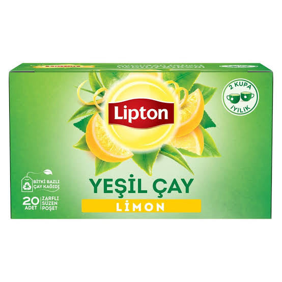 Lipton Yeşil Çay Limon Aromalı