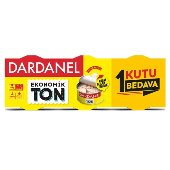 Dardanel Klasik Ton Balığı 3x140 G