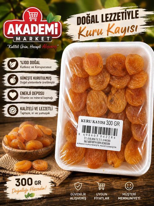 300gr Kuru Kayısı
