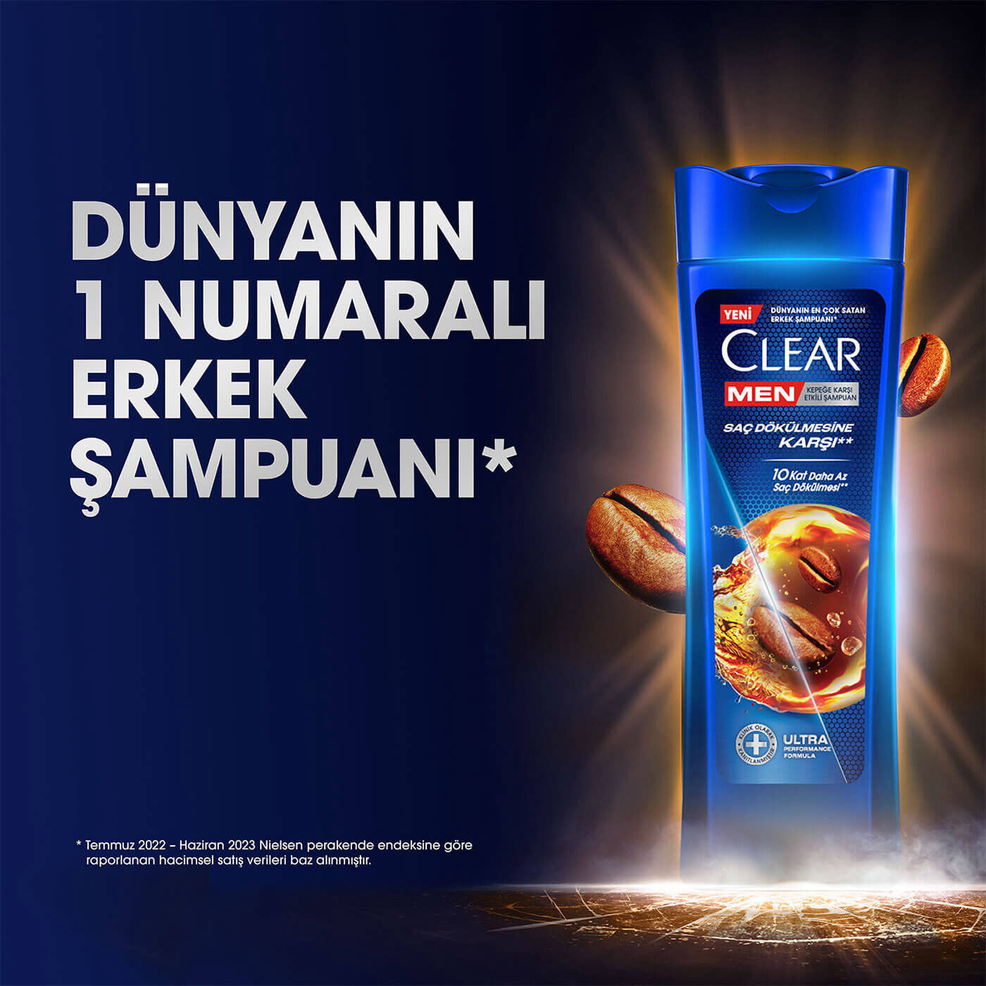CLEAR men saç dökülmesine karşı