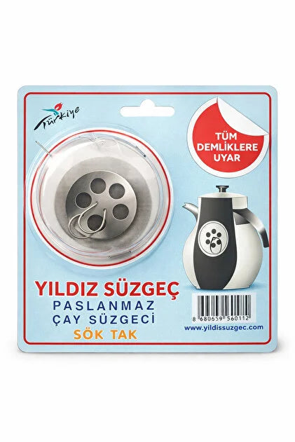 Yıldız Süzgeç Tüm Demliklere Uygun