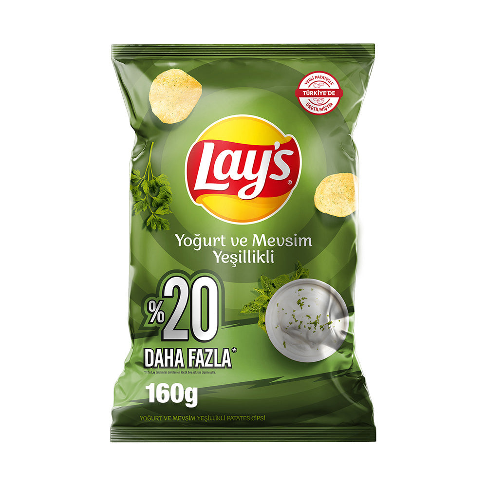 Lays Yoğurt Ve Mevsim Yeşillikli 160g