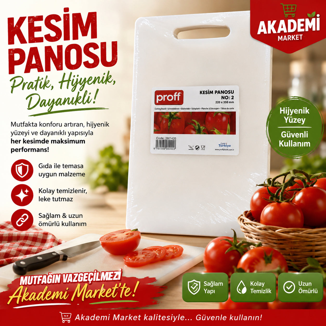 Proff Kesim Panosu