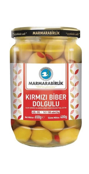 Marmarabirlik Kırmızı Biber Dolgulu 650g