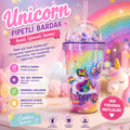 Unicorn Pipetli Büyük Bardak